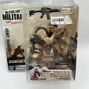 McFarlane Military Redeployed‎ Army Ranger Action Figure New in Box
